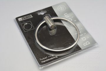 Kruhový držák ručníků z nerezové oceli (15cm)