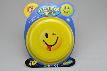 Frisbee létající disk WIKY - Žlutý (19cm)