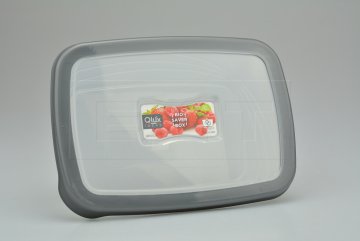 Krabička na potraviny QLUX (1200ml) - Šedé víčko