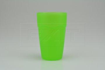 Plastový kelímek TVAR (300ml) - Zelený