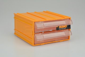 Plastový organizér do dílny MANO K-31 (12x11x6cm) - Žlutý