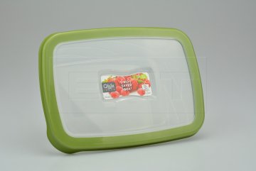 Krabička na potraviny QLUX (1200ml) - Zelené víčko