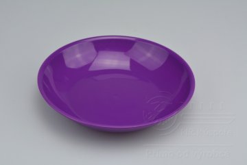 Plastová miska na potraviny IRAK 380ml - Fialová (17,5x3cm)