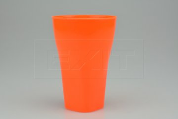Plastový kelímek (13.5cm) - Oranžový