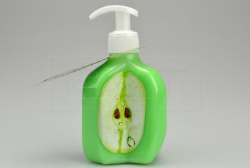 Krémové mýdlo na ruce LARA 375ml - Zelené jablko