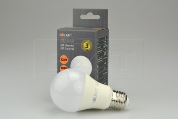 LED žárovka SOLIGHT E27 - 12W 3000K