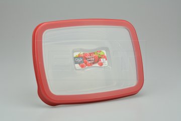 Krabička na potraviny QLUX (1200ml) - Červené víčko