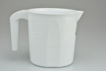 Plastový džbán s odměrkou POLY TIME (1.4l) - Bílý