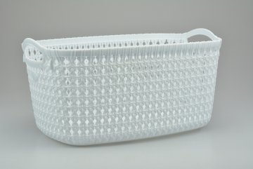 Plastový košík RIO (10l) - Bílý