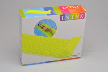 Nafukovací lehátko INTEX 58807 - Reflexně zelené (229x86cm)