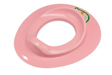 Plastové růžové sedátko na WC pro děti 