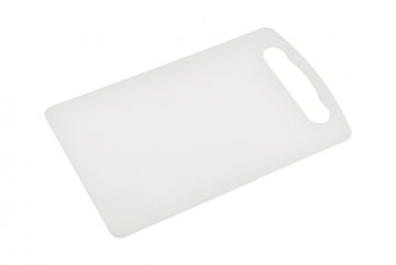 Kuchyňské prkénko plastové 24 cm - Bílé