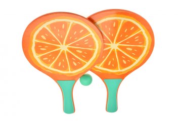 Set na plážový tenis 272962, 37cm - Pomeranč
