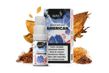 American Tobacco - Liquid WAY to Vape 10ml, 18mg