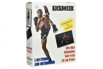 Nafukovací panák s 20cm penisem - Kickboxer