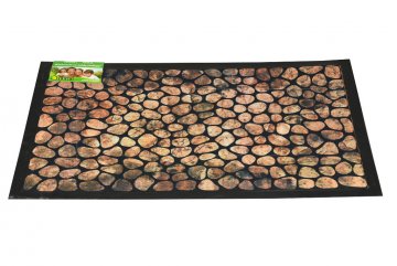 Bytová rohožka PERFECT HOME 40x60cm - Dřevěná mozaika
