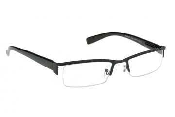 Dioptrické brýle černé +2.5