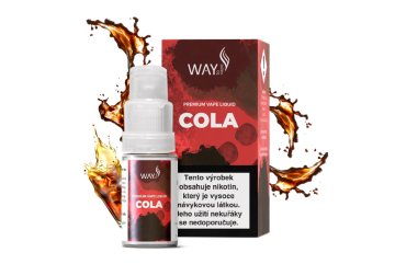 Cola - Liquid WAY to Vape 10ml, 18mg