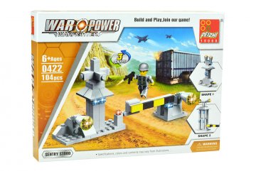 Stavebnice 0422, 104 dílků War Power - Strážní hlídka