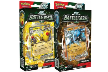 Pokémon TCG: ex Battle Deck - Ampharos ex / Lucario ex | Hrací balíček karet