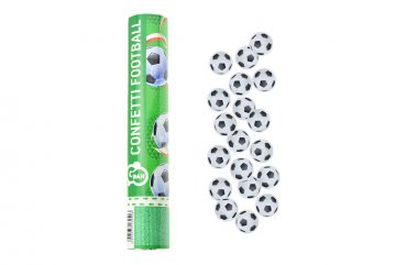 Vystřelovací konfety (30cm) - Fotbalové míče