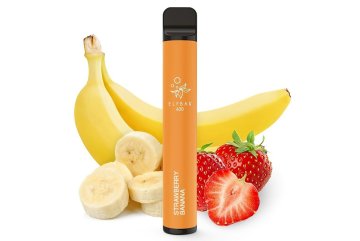 ELF BAR 600 Strawberry Banana, 20mg/ml, balení 10ks