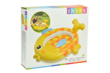 Dětský mini bazének INTEX - Ryba (140x124x34cm)