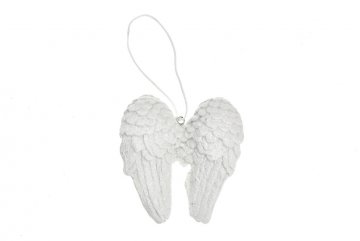 Dekorace andělská křídla s glitry na…