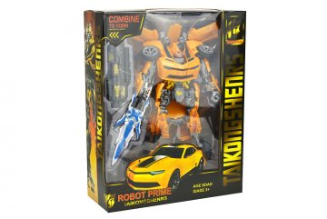 Transformační robot TP20-0133 - Žlutý