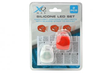 Silikonové LED světlo na kolo - Set 2ks