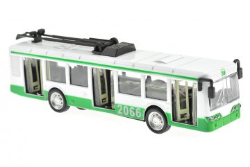 Trolejbus (16cm) - Zelený