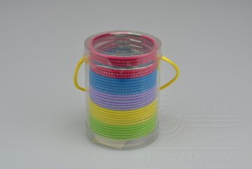 Set 30ks gumiček do vlasů (průměr 5cm) - Mix barev