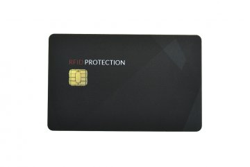 RFID ochranná karta - Černá II