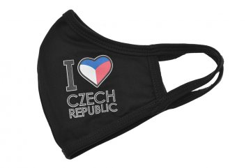 Textilní rouška - I Love Czech Republic