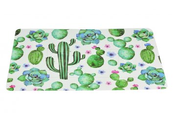 Vinylové prostírání (43x28.5cm) - Kvetoucí kaktusy