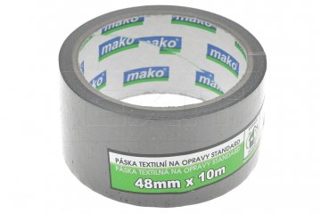 Textilní páska MAKO 48mm / 10m - Černá