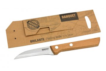 Nerezový kuchyňský loupací nůž BANQUET (7,5/18cm)
