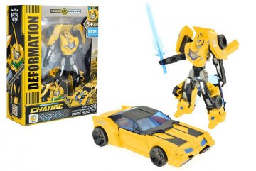Transformační robot DEFORMATION - Žlutý