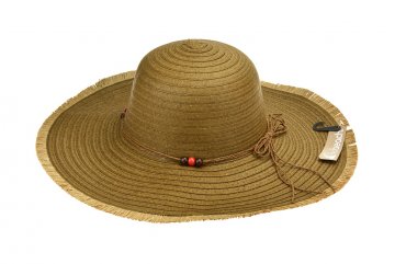 Plážový klobouk 42cm, 275329 - Doutníkový