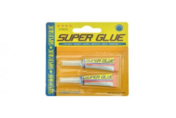 Vteřinové lepidlo Super Glue 2g - Set 2ks