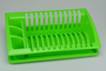 Odkapávač na nádobí HEIDRUN (43x27x12cm) - Zelený