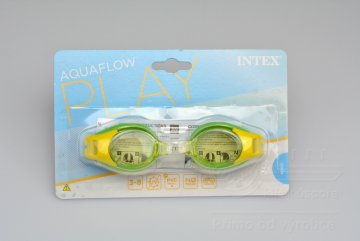 Dětské plavecké brýle junior INTEX - Zelené (3-8let)