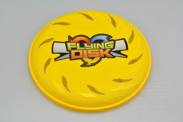 Frisbee létající talíř GAZELO - Žlutý (21,5cm)