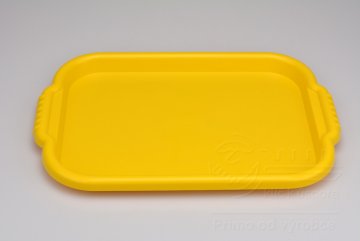 Plastový tác (39x26cm) - Žlutý