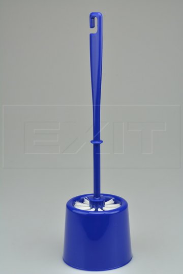 Štětka na WC (38cm) - Modrá