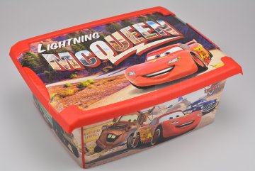 Plastová dóza na hračky (39x29x14cm) - McQueen