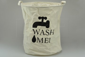 Látkový vak na špinavé prádlo (40x50cm) - WASH ME
