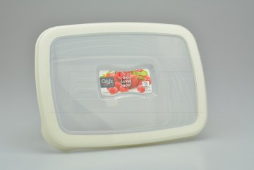 Krabička na potraviny QLUX (1200ml) - Bílé víčko