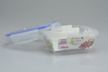 Plastový box na potraviny se silikonovým těsněním (6x13x9,5cm) - 400ml 