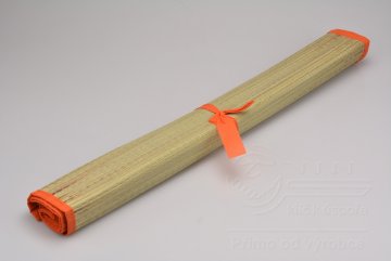 Slaměná plážová podložka - Oranžová (175x60cm)